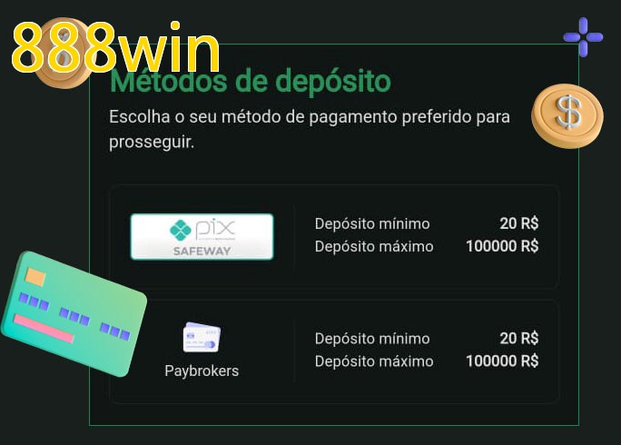 O cassino 888winbet oferece uma grande variedade de métodos de pagamento