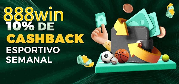 10% de bônus de cashback na 888win